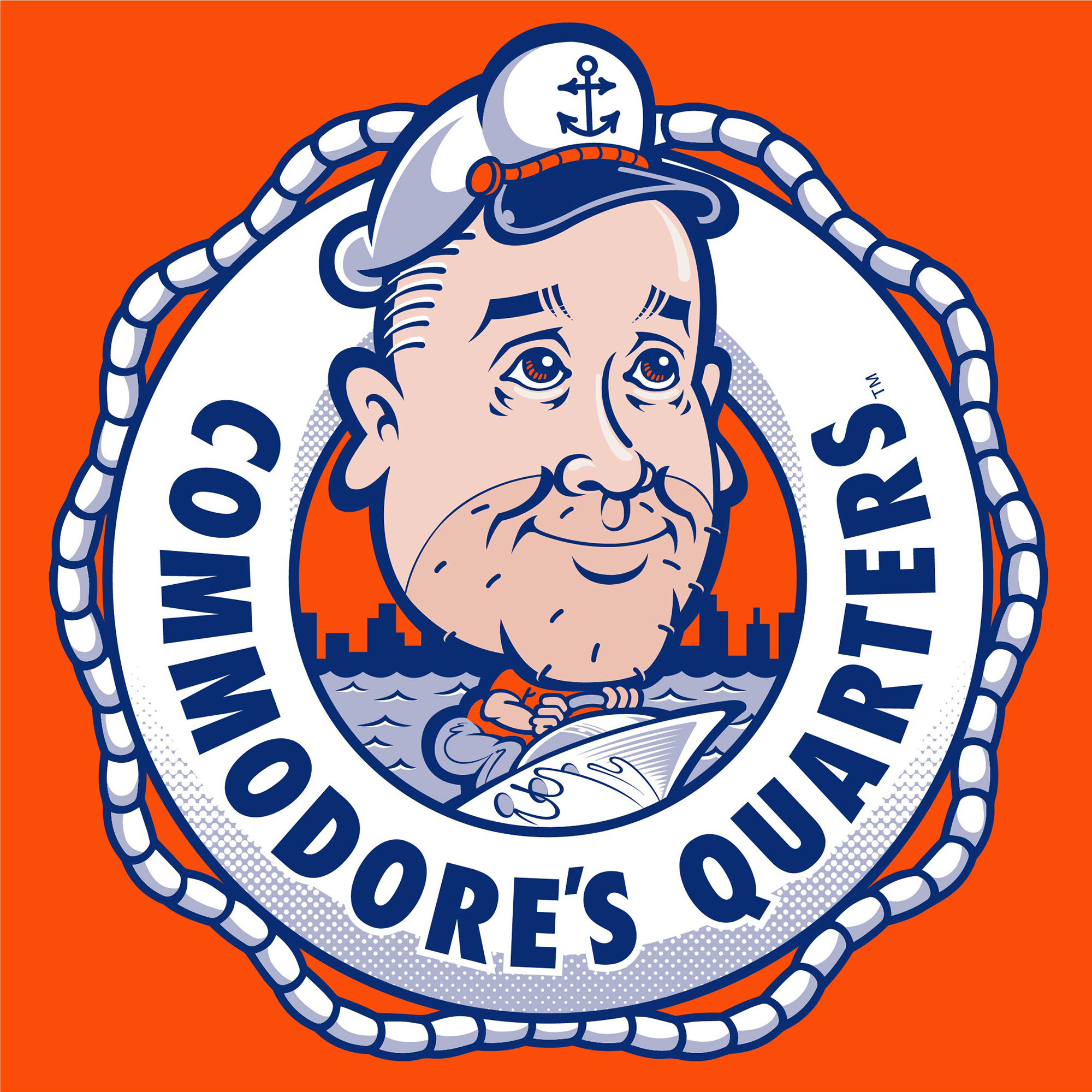 Nobody Cares: Commodore’s Quarters Logo