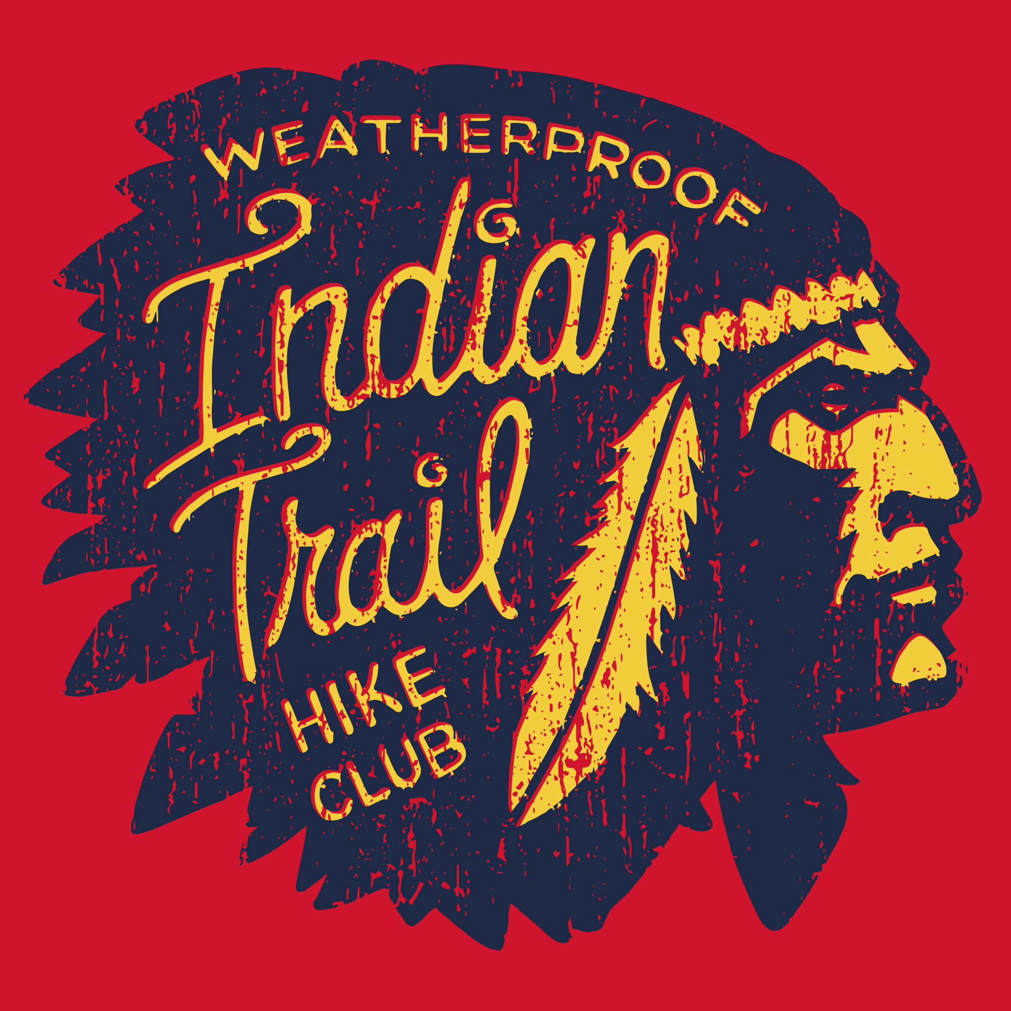 Weather Proof Indian Trail Graphic