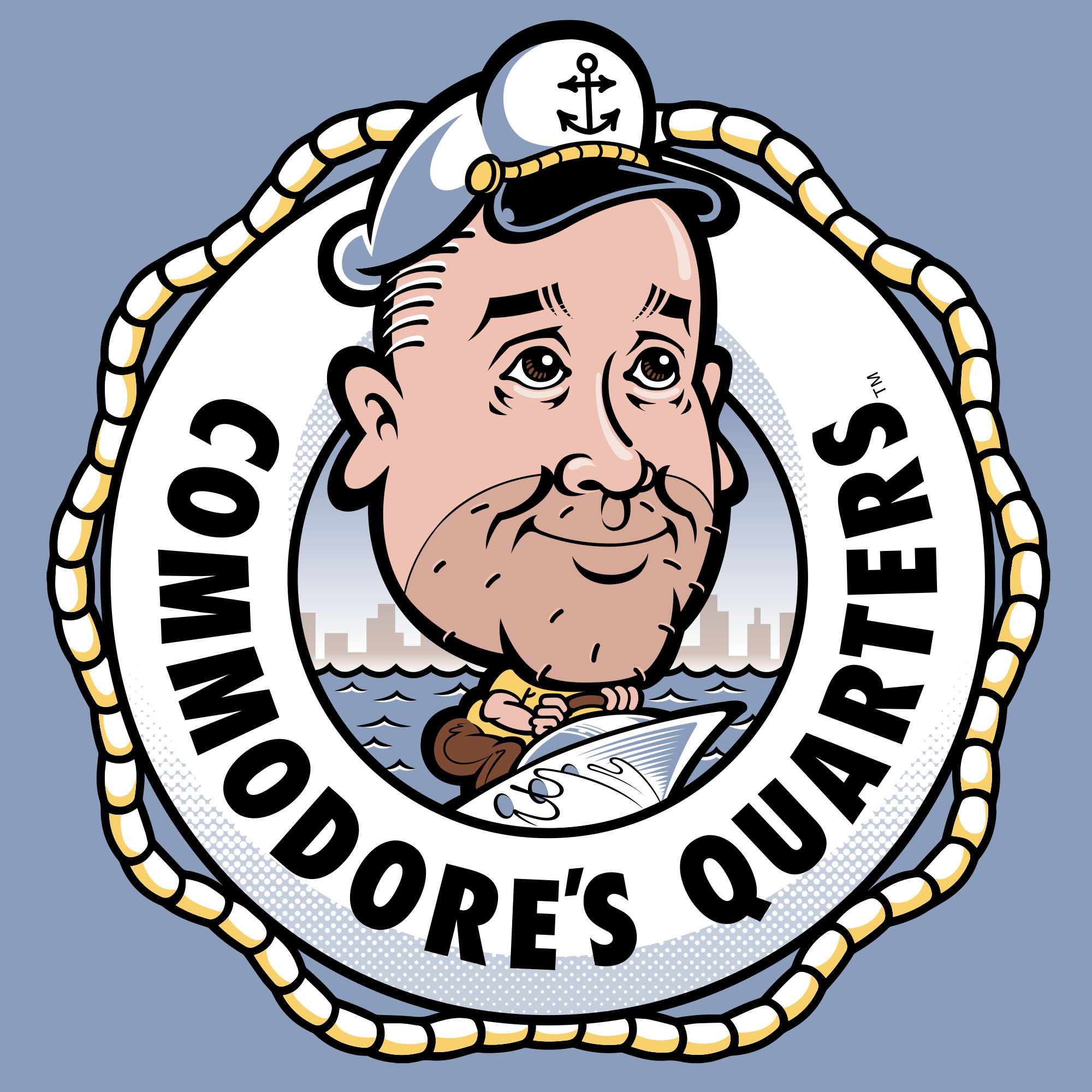 Commanders Quarters Full Color Logo