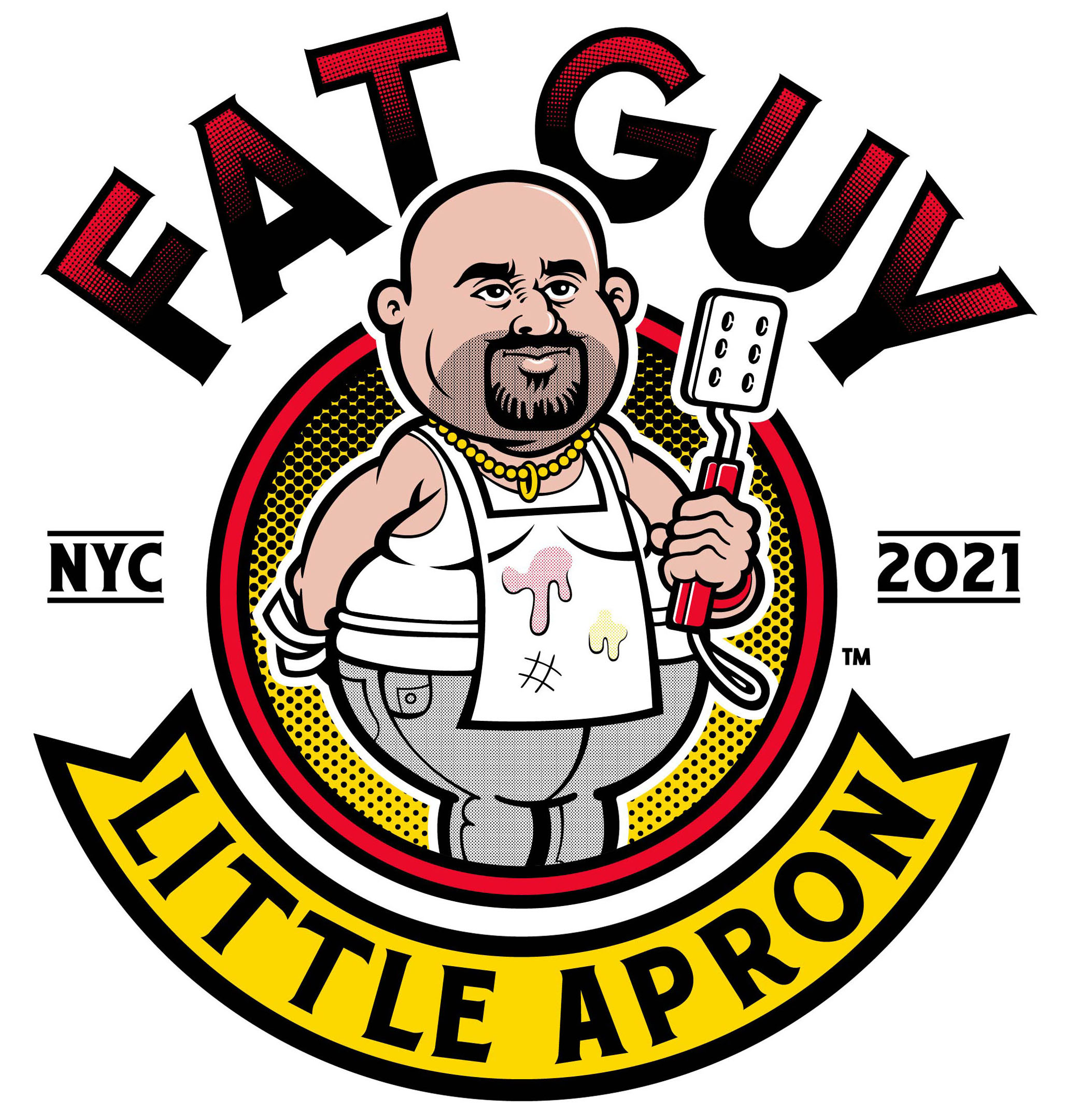 Fat Guy Little Apron Logo Option A