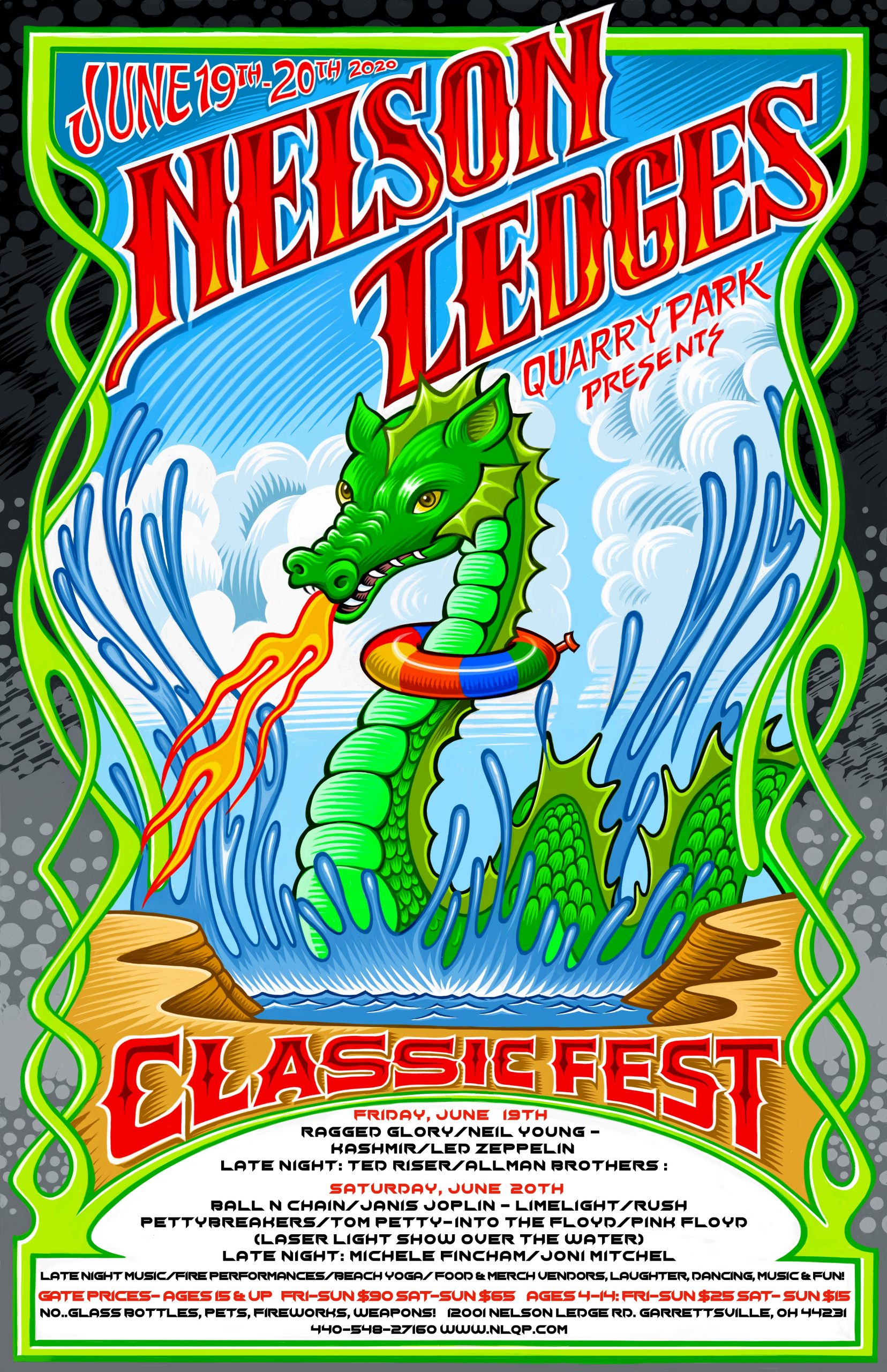 Nelson Ledges Classicfest Poster