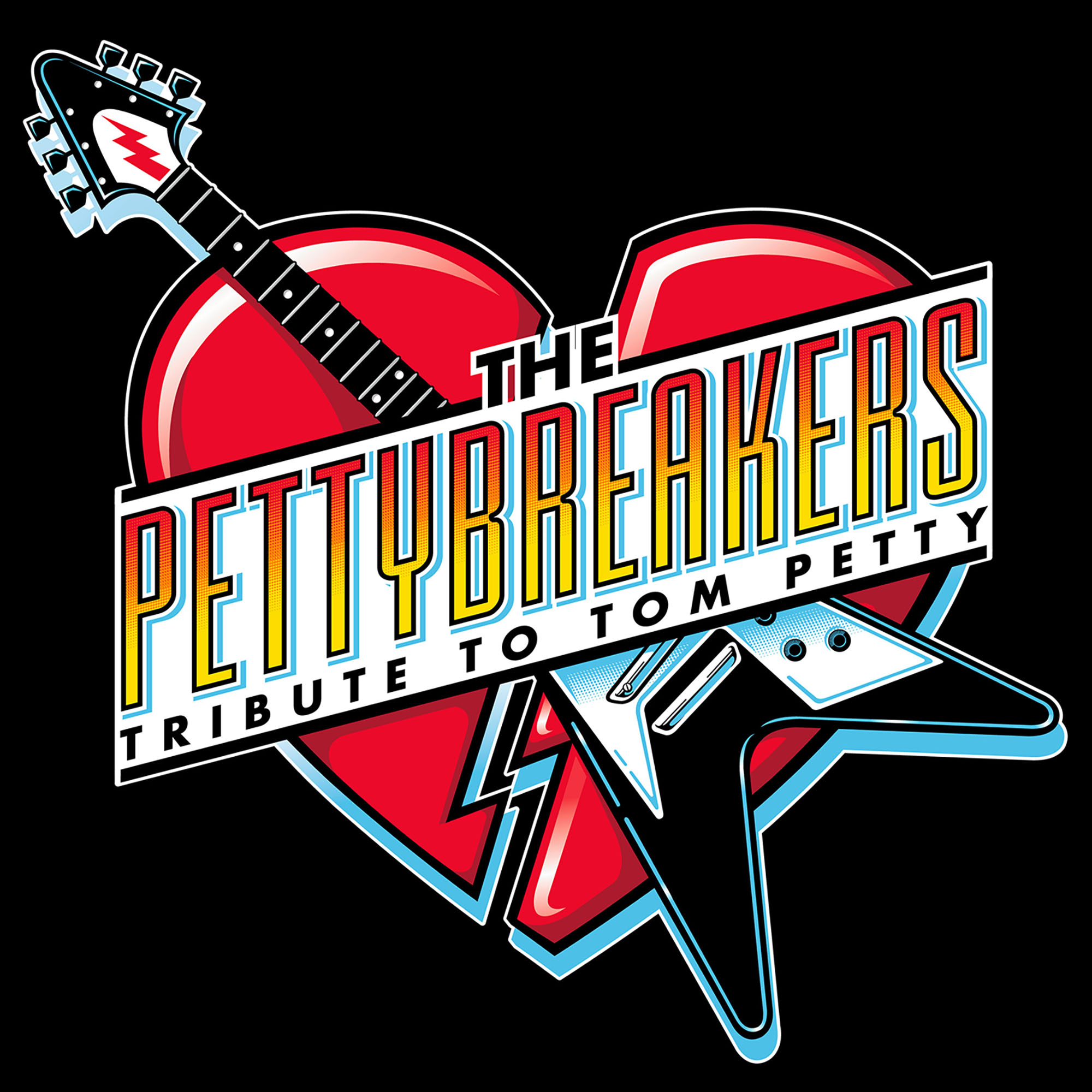 The Pettybreakers Logo on Black